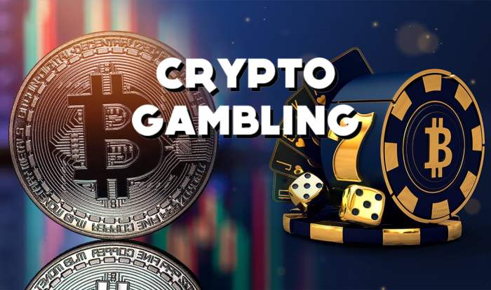 Crypto card gambling
