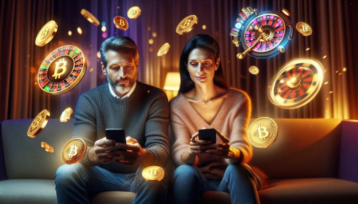 Real money crypto gambling